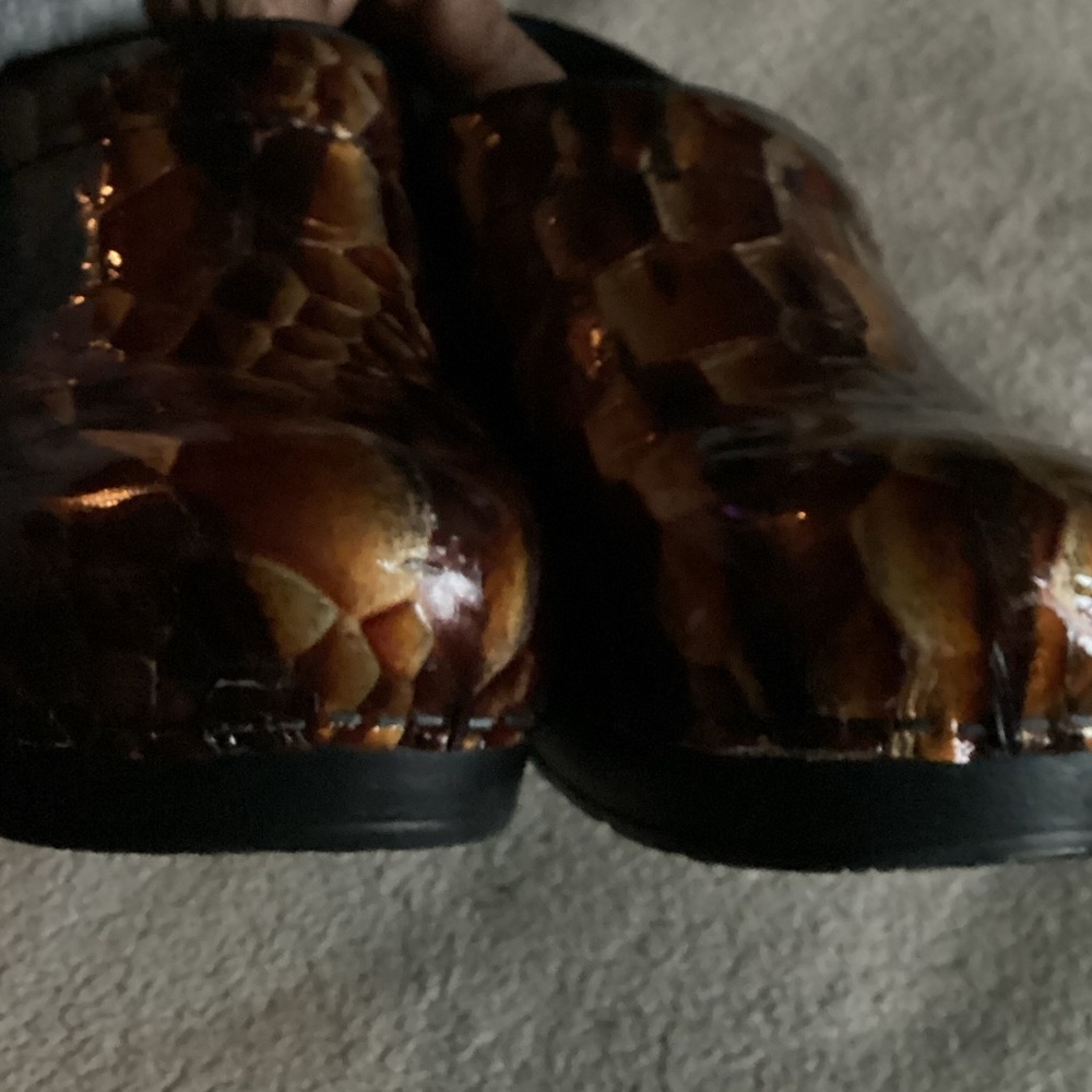 Dansko Professional Multitone Clogs With Unique D… - image 6
